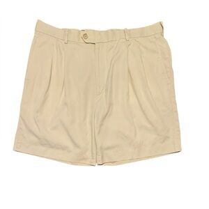 Bobby Jones Players Khaki Golf Chino Shorts Classic Design 36” Waist